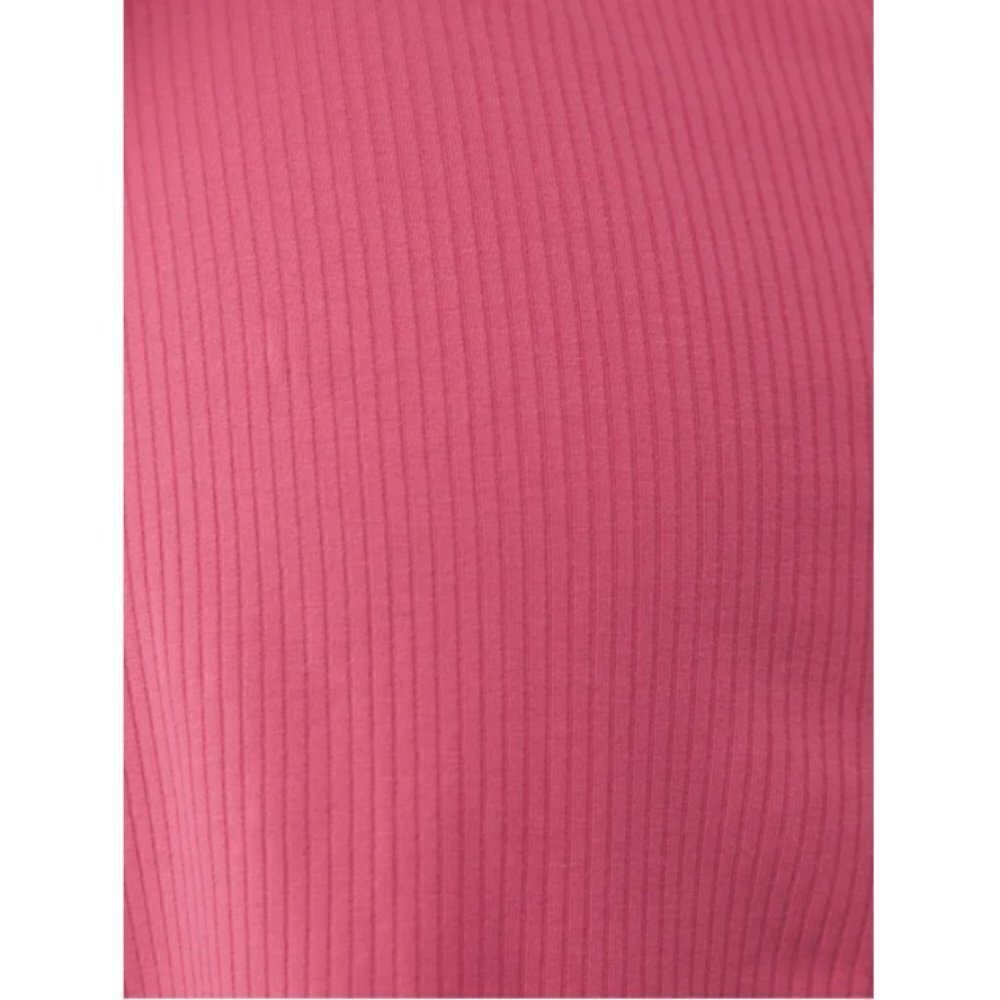 💕REFORMATION💕 Pete Dress ~ Snapdragon Pink Ribbed Medium M NWT - Picture 7 of 14